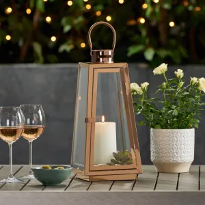 15" Modern Outdoor Stainless Steel Lantern - NH562013 patio chairs, outdoor seating