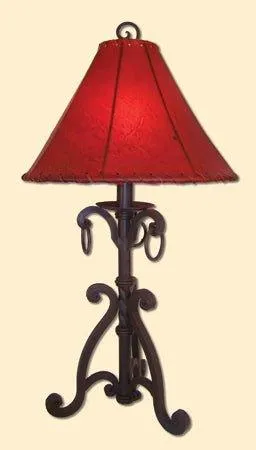16" Pyramid Raw Hide Lamp Shade