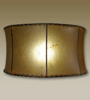 22" Cylinder Raw Hide Lamp Shade mattress topper, bed base