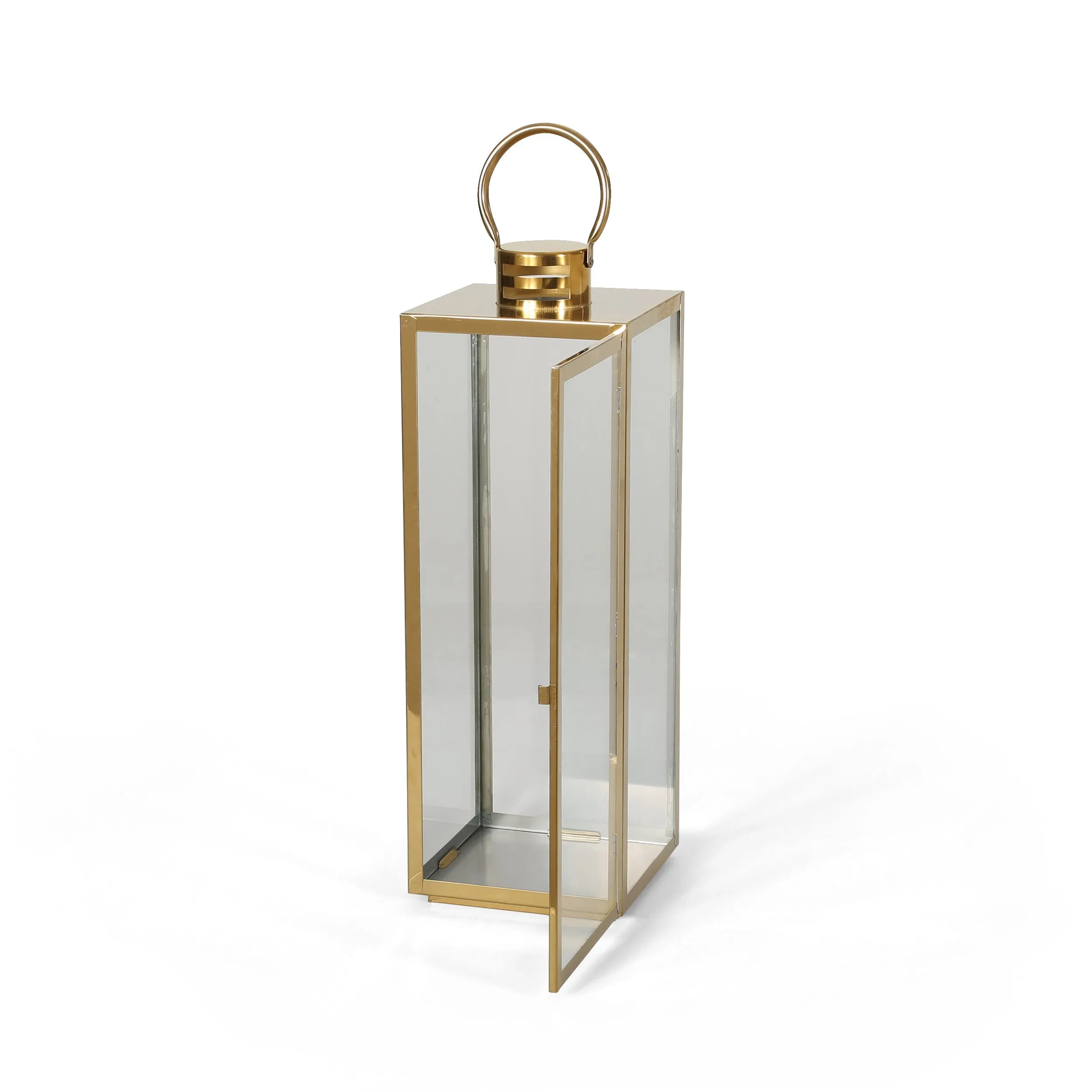 24" Modern Outdoor Stainless Steel Lantern - NH362013