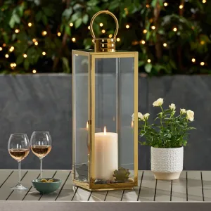 24" Modern Outdoor Stainless Steel Lantern - NH362013 patio chairs, outdoor seating