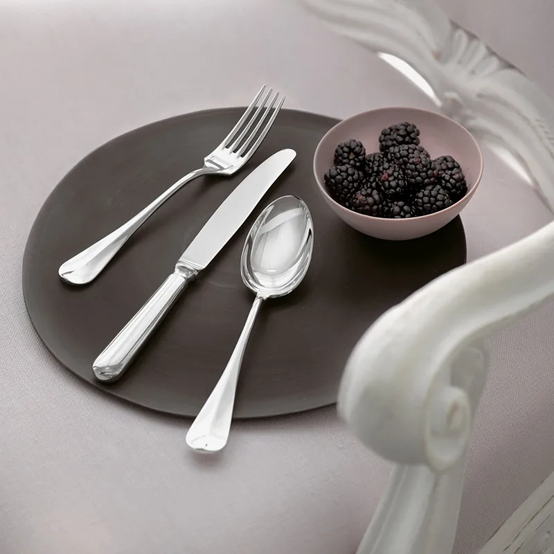3-Piece Serving Set- Baguette, Stainless Steel napkin rings, dining placemats