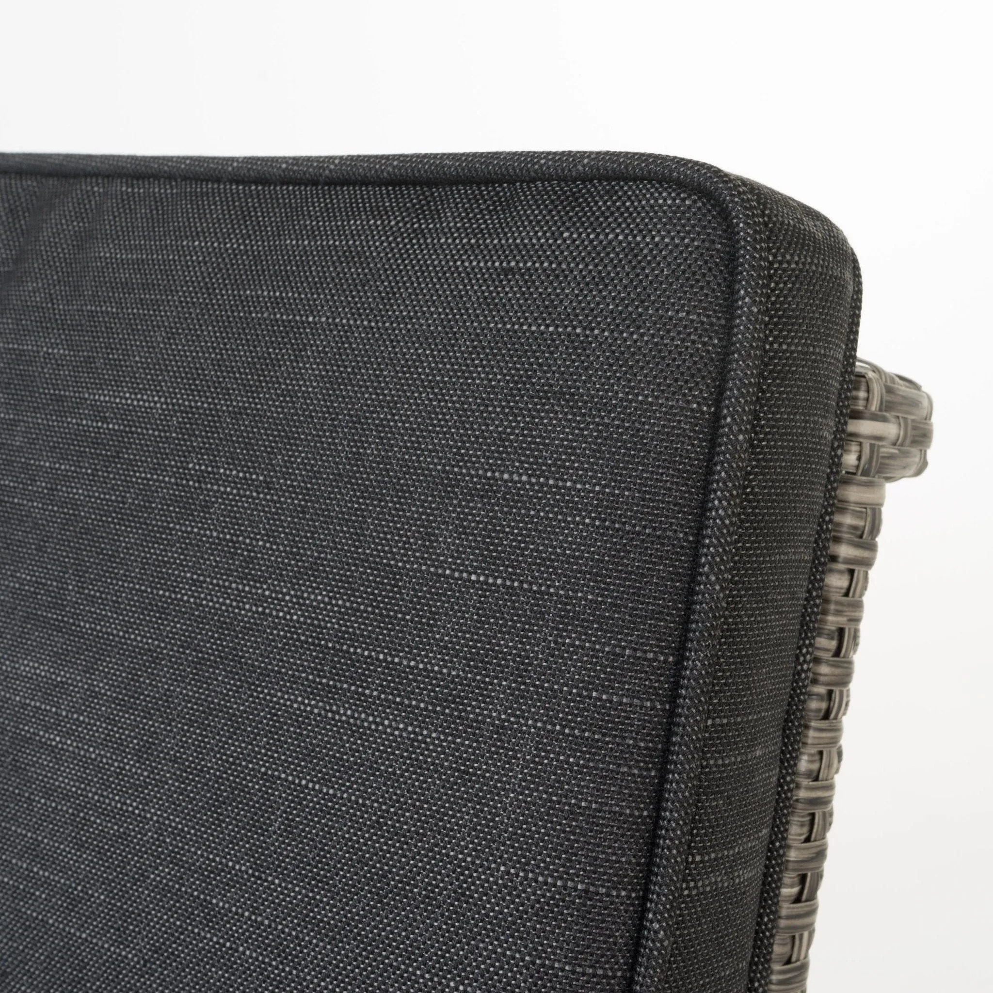 30-Inch Mixed Black Wicker Barstools (Set of 4) - NH794003