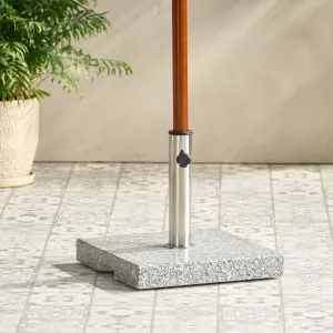 55-pound Square Grey Granite Umbrella Base - NH781692 patio chairs, outdoor seating
