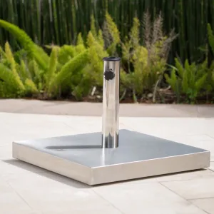 66lbs Stainless Steel Square Umbrella Base - NH514003 patio chairs, outdoor seating