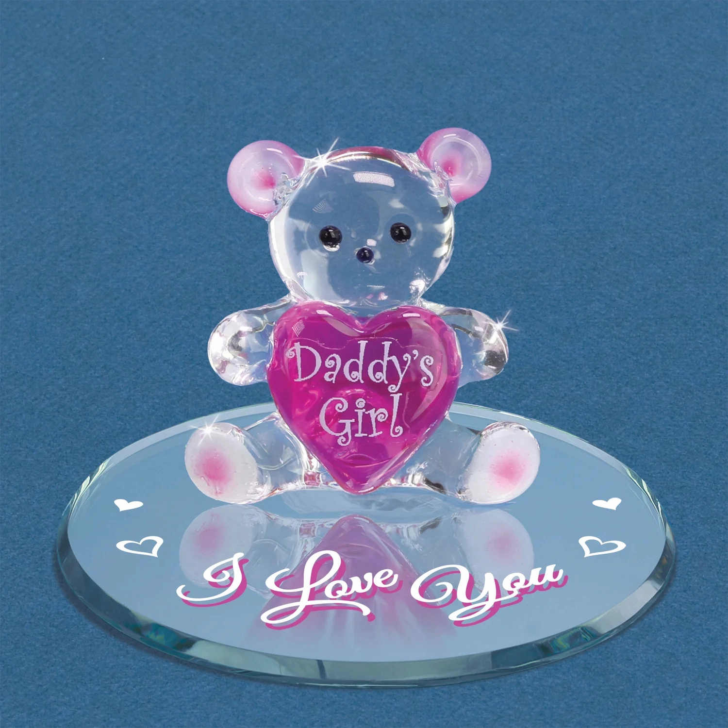 "Daddy's Girl" Bear Decorative Mirror,Home Decor Mirror