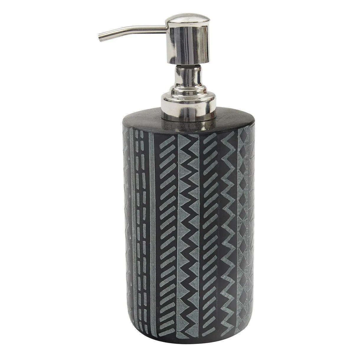 Amaya Aztec Black Bath Set