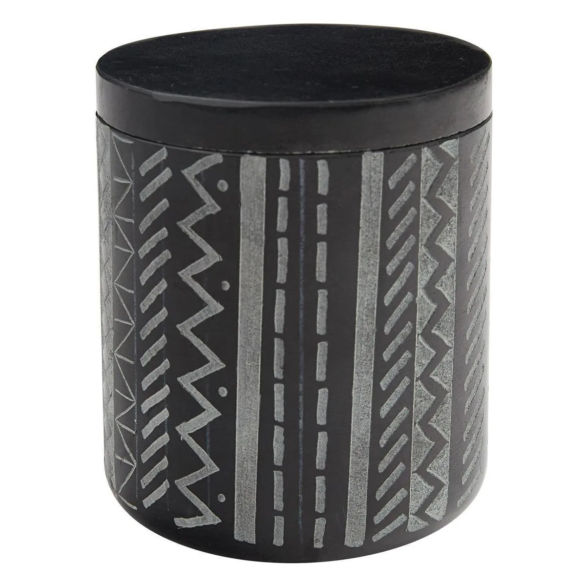 Amaya Aztec Black Bath Set