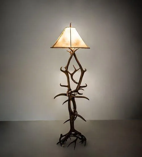 Antler Sheds Floor Lamp mattress topper, bed base