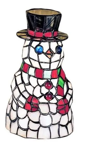 Art Glass Snowman Accent Lamp ceiling light, pendant lamp
