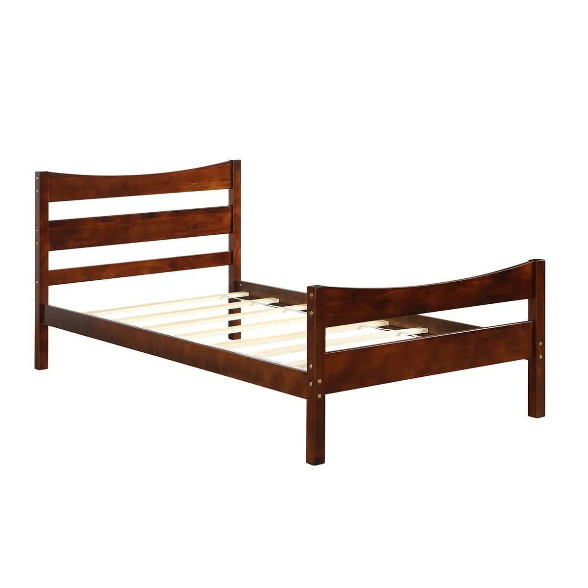 Available Under-bed Storage Twin Size Foundation Slat Support Platform Bed Frame