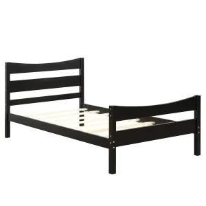 Available Under-bed Storage Twin Size Foundation Slat Support Platform Bed Frame bed frame, queen bed