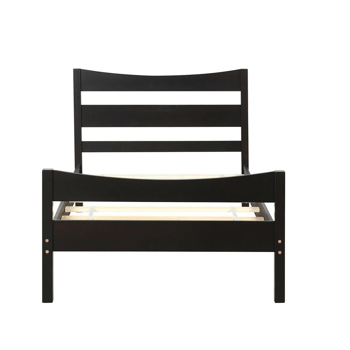 Available Under-bed Storage Twin Size Foundation Slat Support Platform Bed Frame