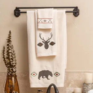 Aztec Bear Bathroom Towel Set bathroom furniture, vanity cabinet