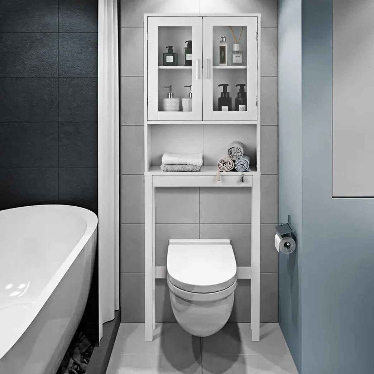 Bathroom Collect Storage Cabinet Toilet Rack