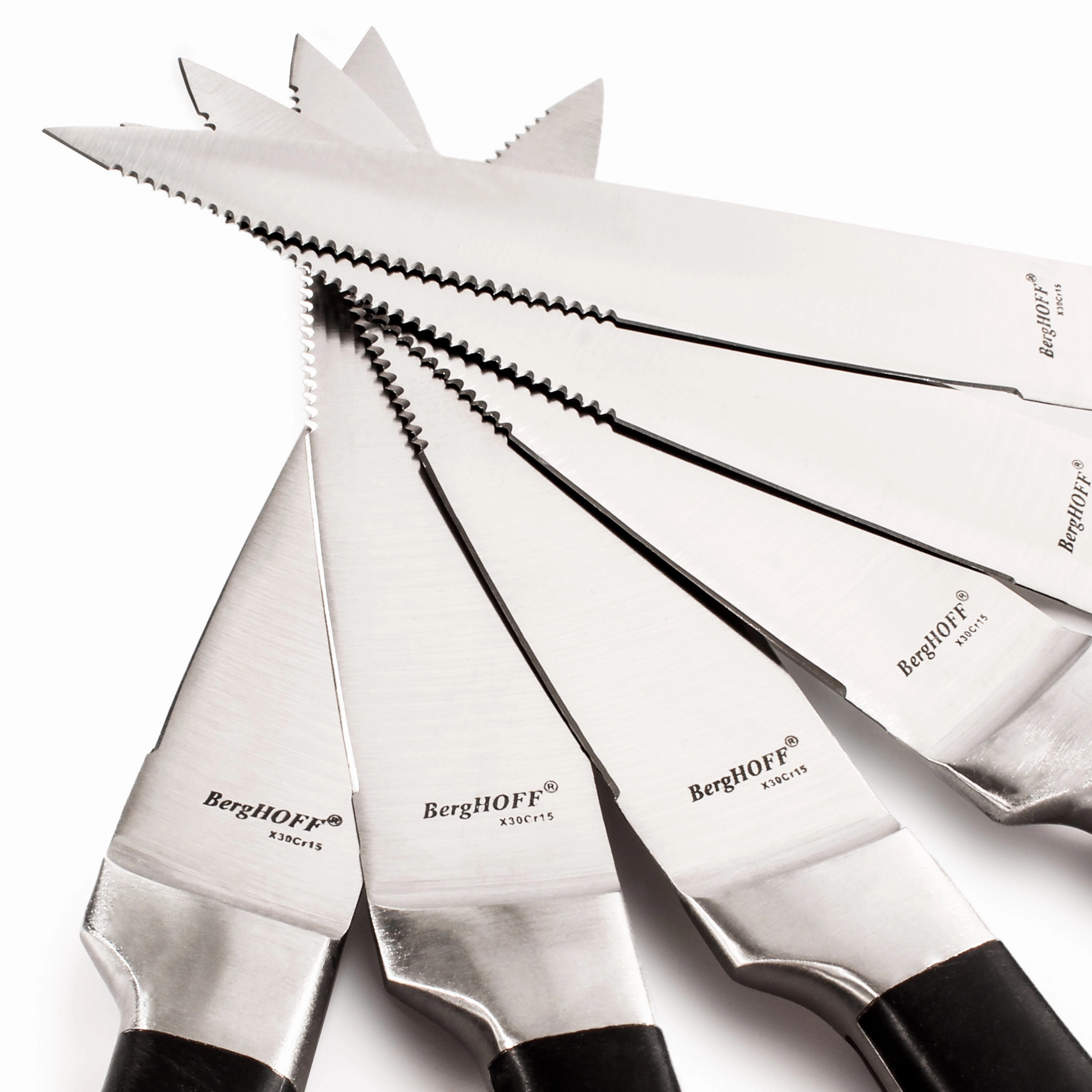BergHOFF Essentials Classico 12Pc Stainless Steel Steak Knife Set, 5"