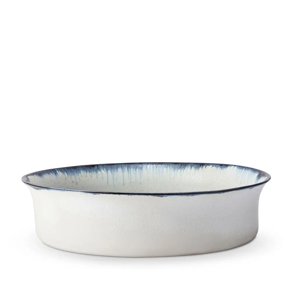 Bohme Large bowl, H10 x Dia37cm, Blue/ White/ Yellow