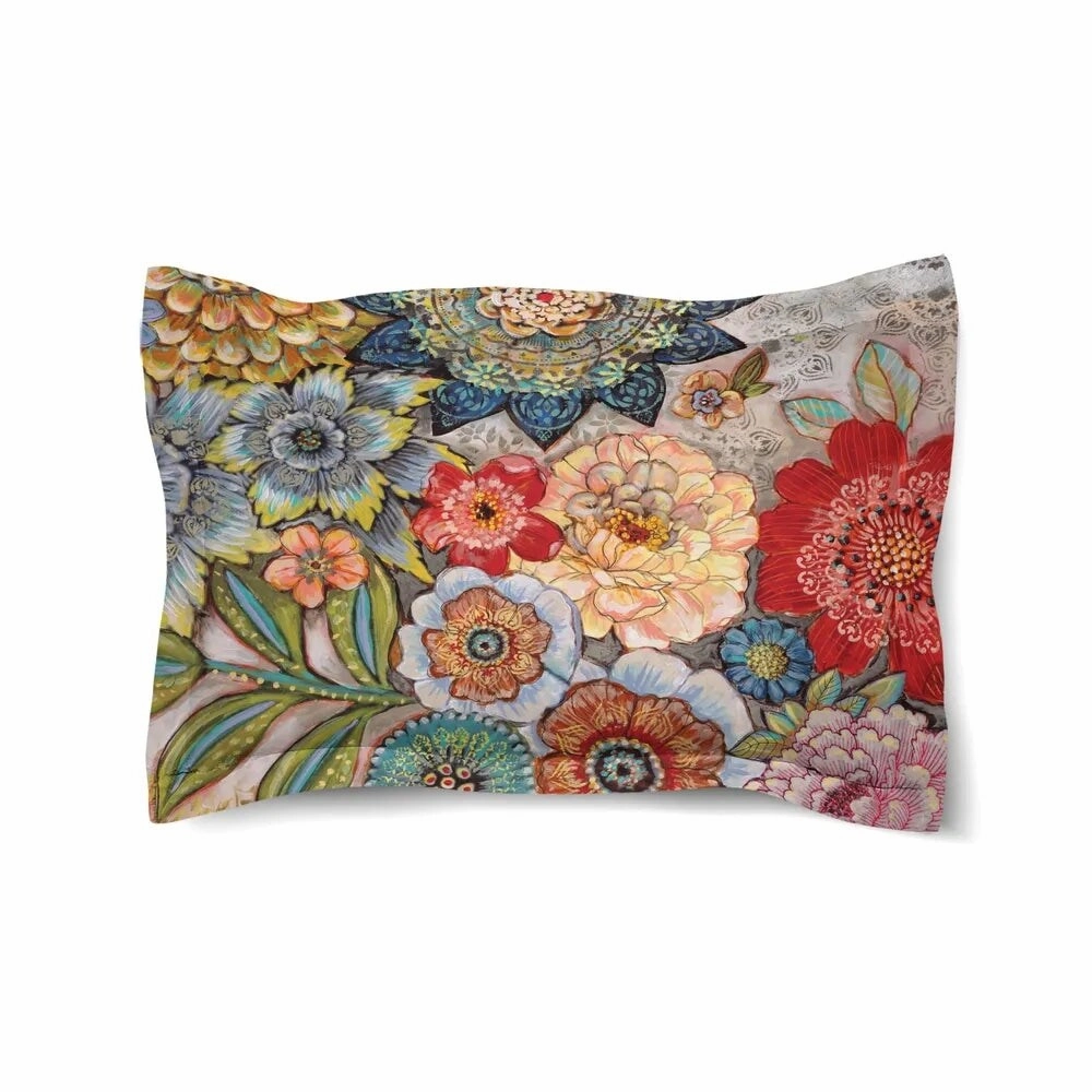 Boho Bouquet Duvet Sham
