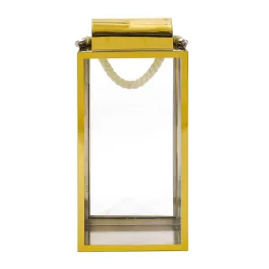 Brianna Outdoor 19" Modern Stainless Steel Lantern patio chairs, outdoor seating