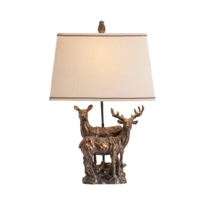 Bronzed Deer Table Lamp ceiling light, pendant lamp