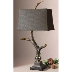 Burnished Antler Table Lamp ceiling light, pendant lamp