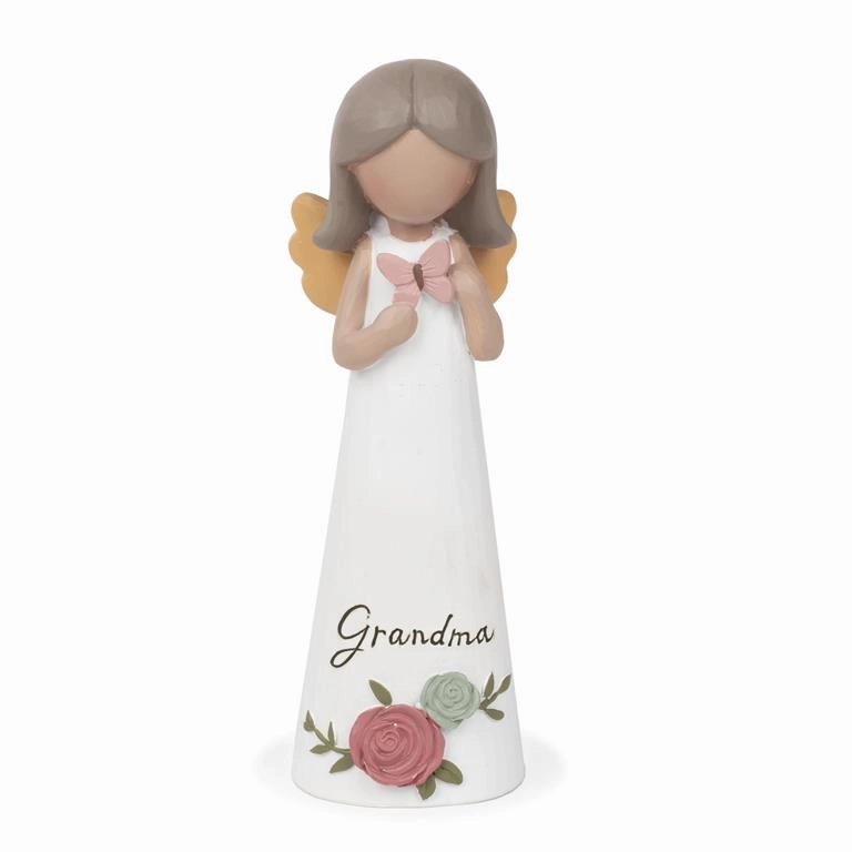 Butterfly Wishes Grandma Angel Decorative Mirror,Home Decor Mirror