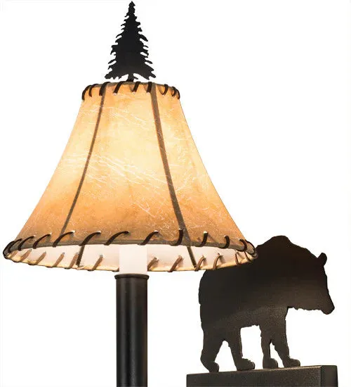 Cabin Bear Swing Wall Sconce