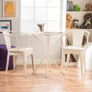 Childrens Shabby Chic Table Chat Set - NH894003 patio chairs, outdoor seating