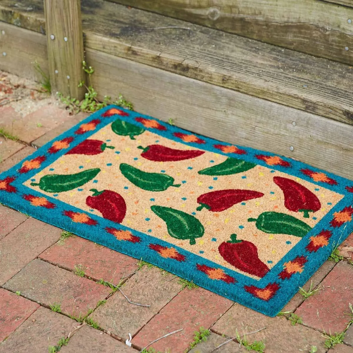 Chili Peppers Accent Rug bath rugs, non-slip bathroom mat