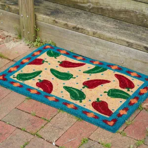 Chili Peppers Accent Rug bath rugs, non-slip bathroom mat