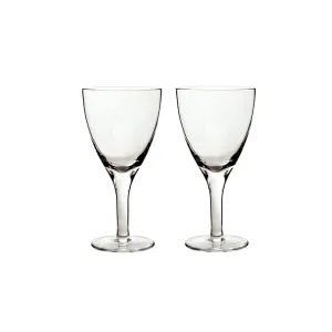 China Set of 2 Red Wine Glasses, 400ml, Clear ceramic platter, appetizer tray