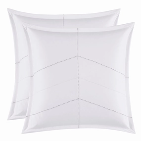 City Scene Courtney European Sham Set pillowcases,cotton pillow covers,bed linen