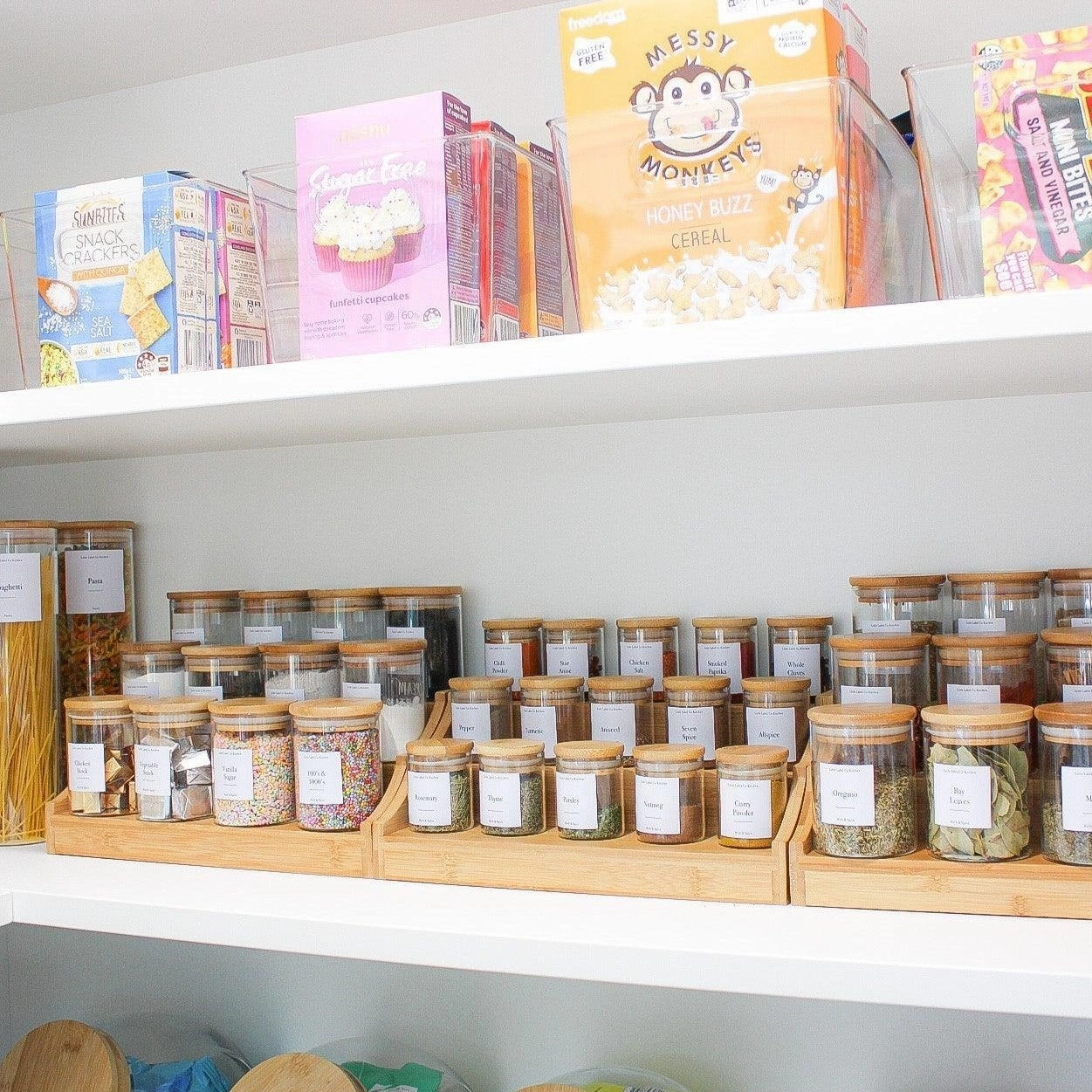 Clear Storage Tub Medium