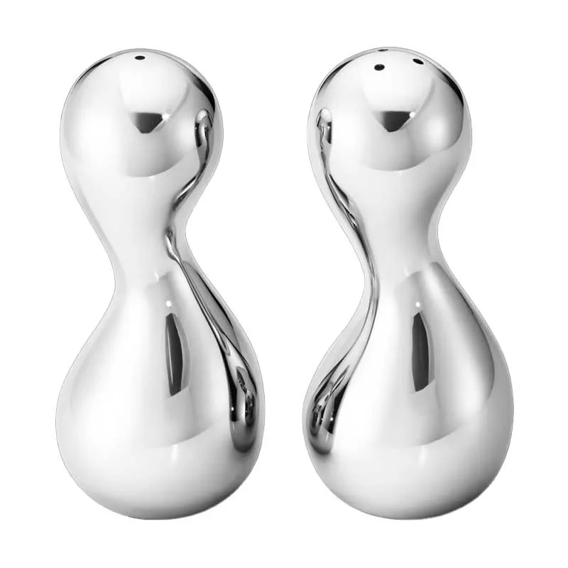 Cobra Salt & Pepper Shaker Set, Stainless Steel