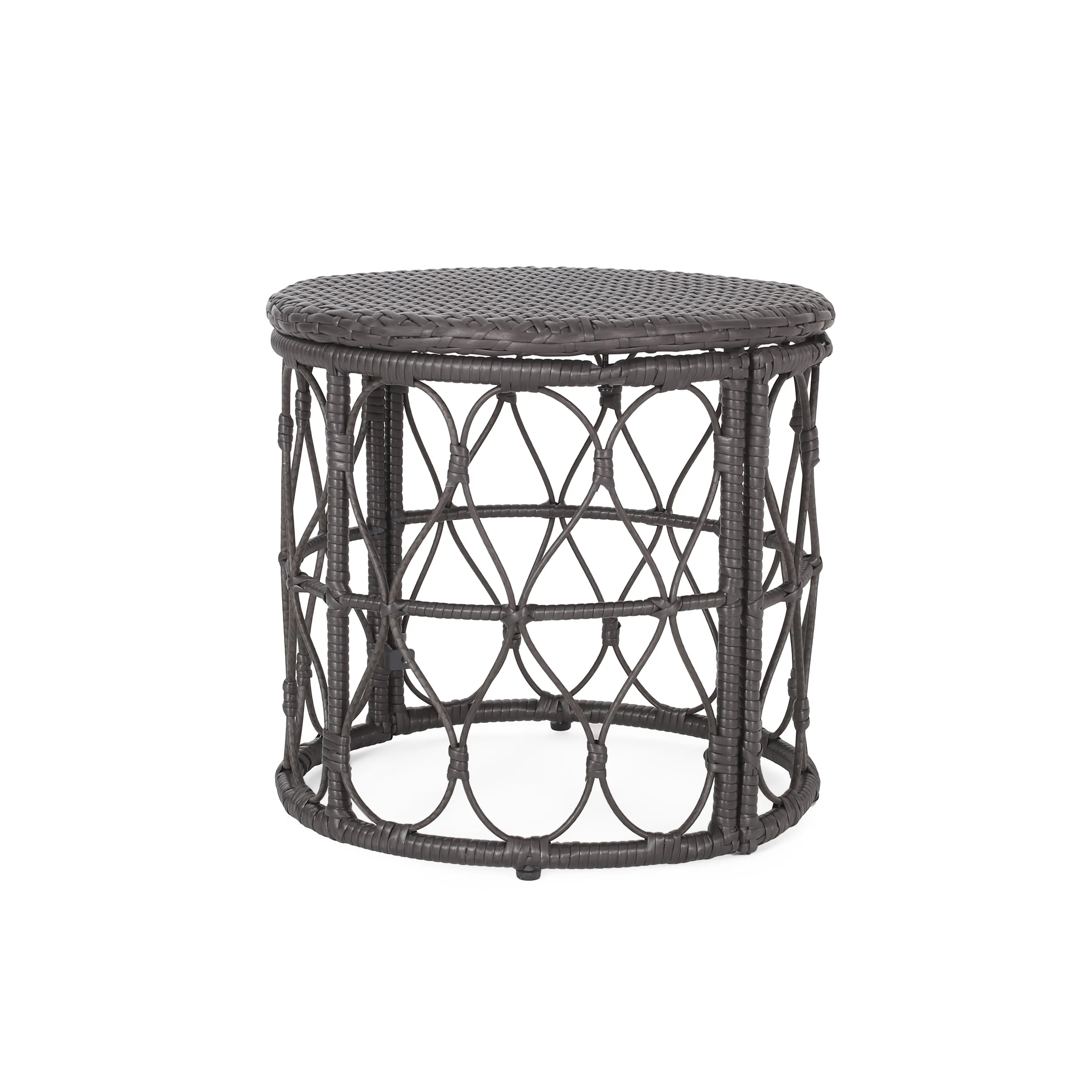 Colmar Outdoor Wicker Side Table patio chairs, outdoor seating