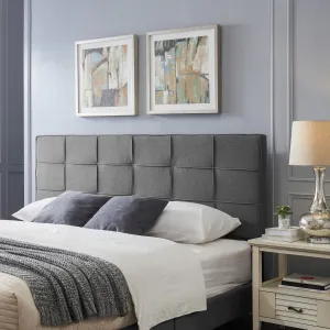 Contemporary Upholstered King/Cal King Headboard - NH531113 queen headboard, wooden headboard