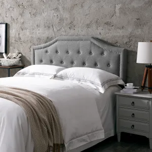 Contemporary Upholstered Queen/Full Headboard - NH494113 queen headboard, wooden headboard