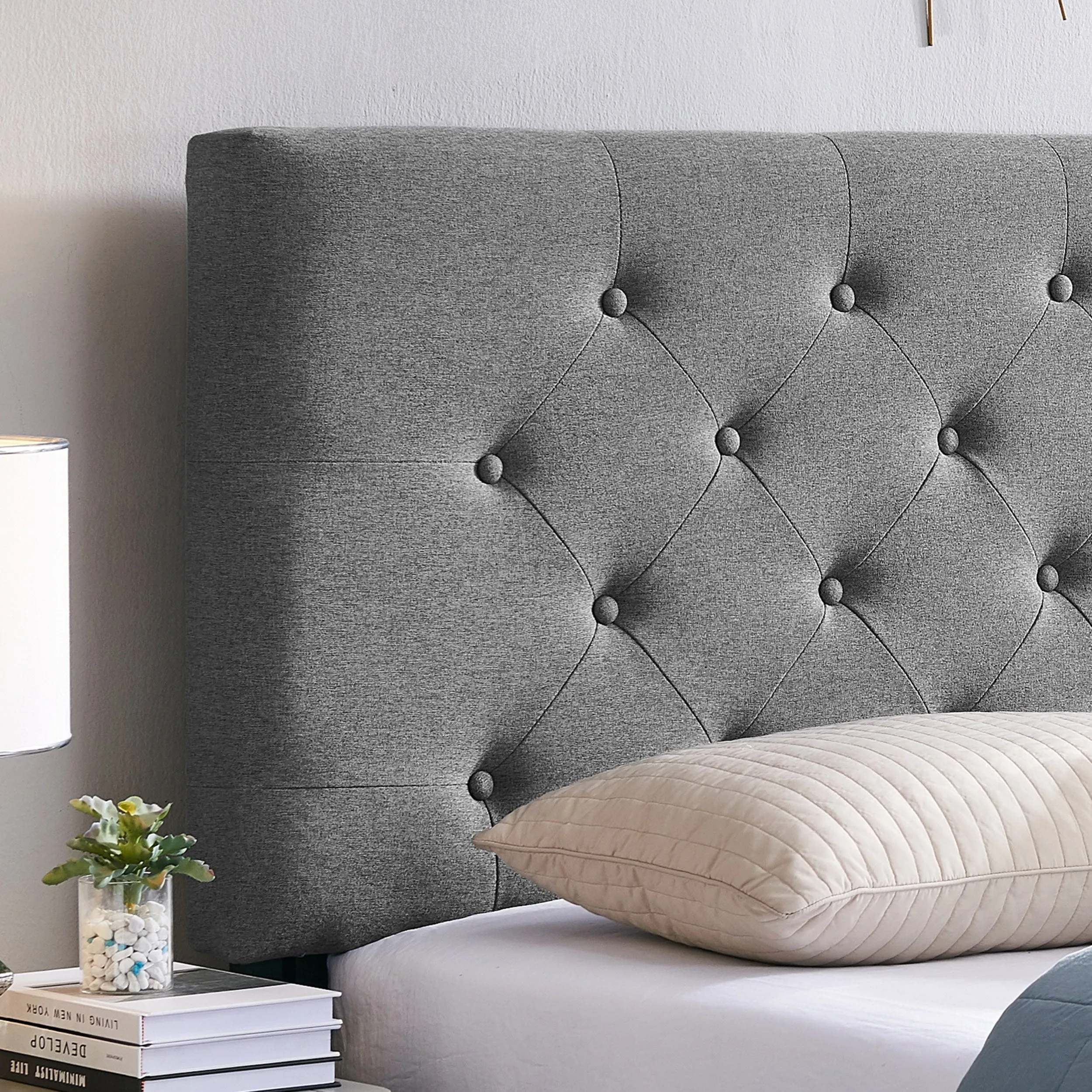 Contemporary Upholstered Queen/Full Headboard - NH794113