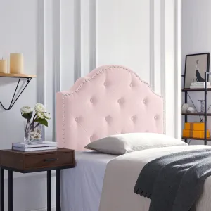Contemporary Upholstered Twin Headboard - NH845113 queen headboard, wooden headboard
