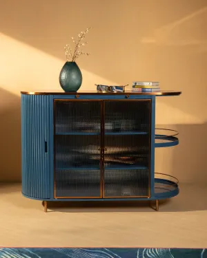 Contours of Time Cabinet entry bench, shoe rack