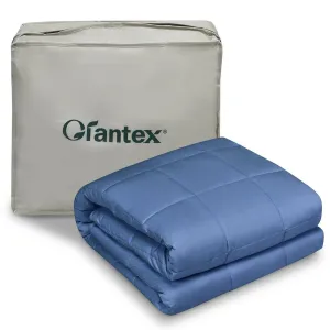 Cooling Weighted Blanket, Luxury Cooling Silk Sewed in Cotton, 41"x60" | 7lbs/10lbs fleece blanket, knit throw