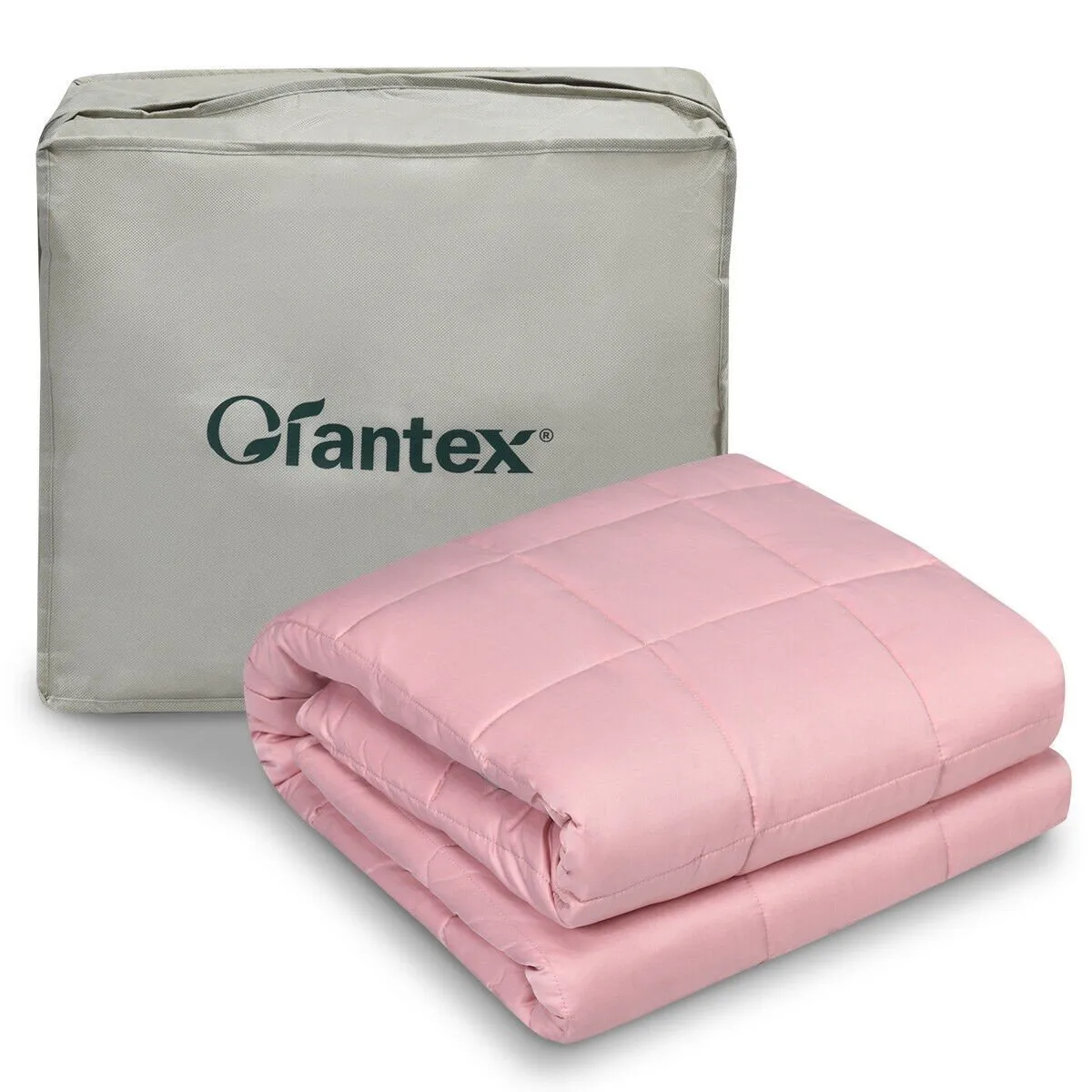Cooling Weighted Blanket, Luxury Cooling Silk Sewed in Cotton, 41"x60" | 7lbs/10lbs