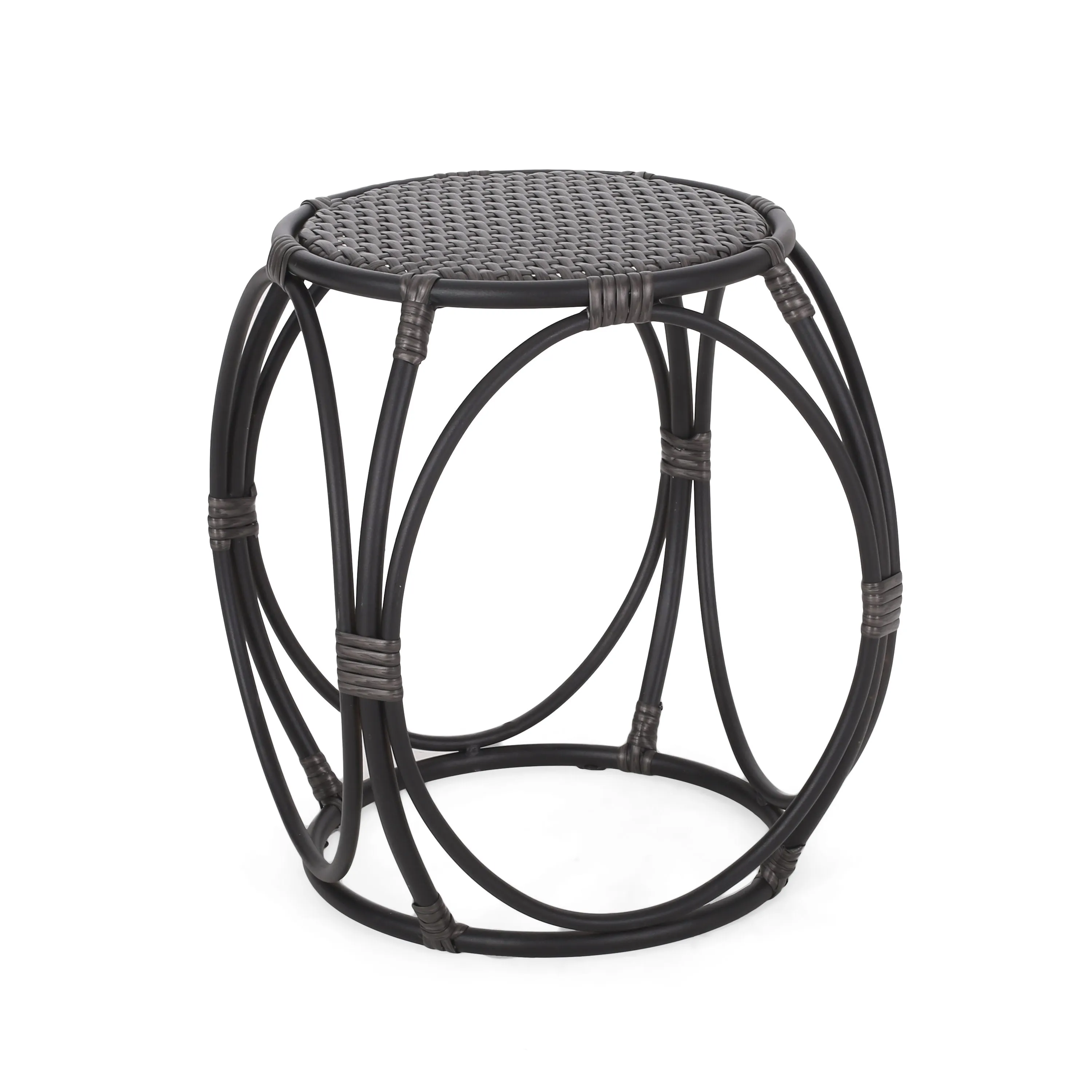 Coston Outdoor Wicker Side Table patio chairs, outdoor seating