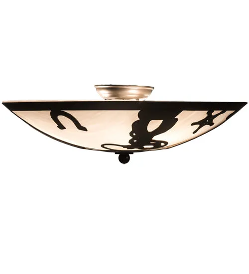 Cowboy Lighting Flushmount