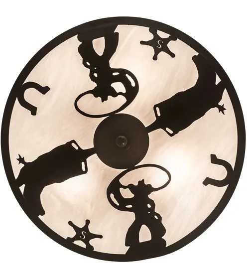 Cowboy Lighting Flushmount