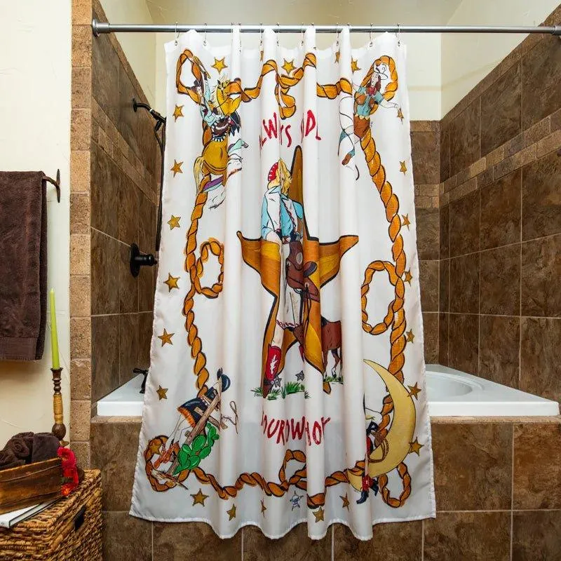 Cowgirl Up Shower Curtain