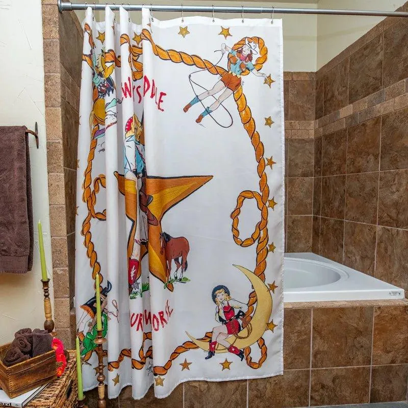 Cowgirl Up Shower Curtain