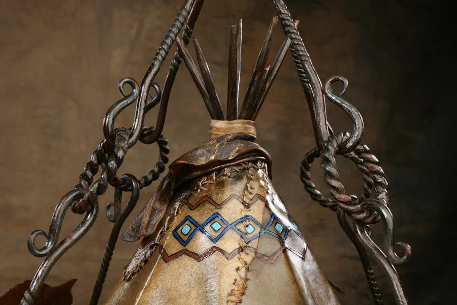 Coyote Valley Iron Chandelier