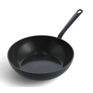 Craft Non-Stick Wok 28cm, Black curtain fabric, upholstery textile