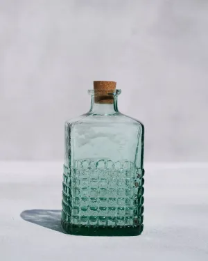 Cubo Whiskey Decanter entry bench, shoe rack